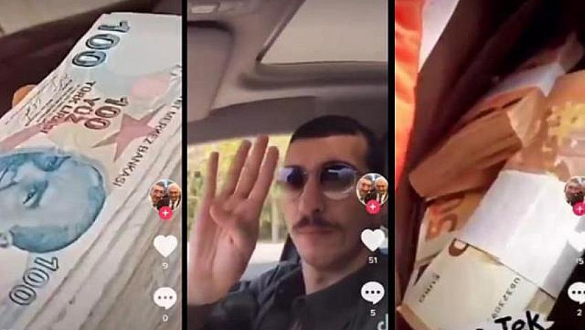 Deste deste parayla paylaşım yapan şahıs, Kayseri Büyükşehir Belediyesi personeli çıktı