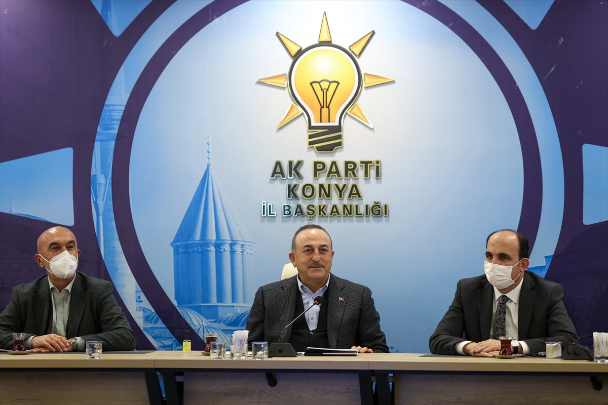 Dışişleri Bakanı Çavuşoğlu, Konya'da konuştu: