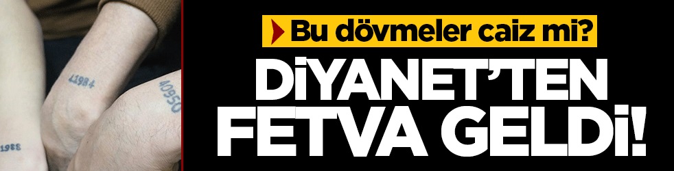 Diyanet'ten sevgi izi dövmesine ilişkin fetva!