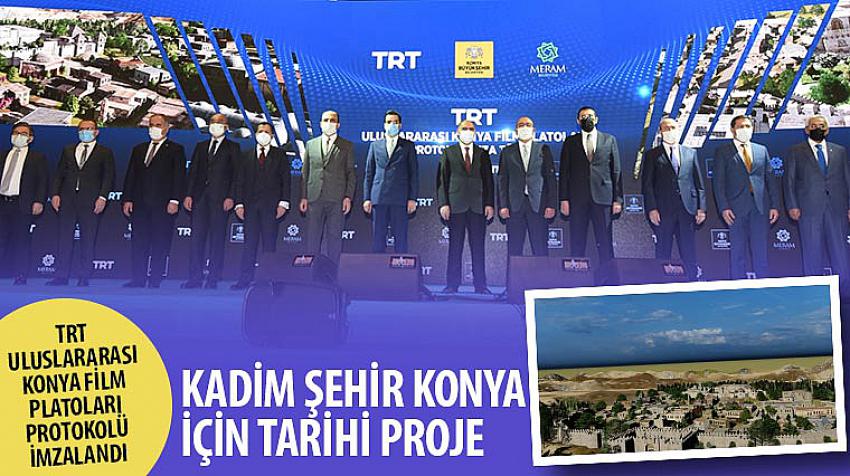 Dünya Çapında  Ses Getirecek  TRT dizisi Konya'da Çekilecek 