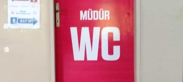 Düzce'de tartışma yaratan iddia! Okul müdürü görev yaptığı lisede kendisine özel tuvalet yaptırdı