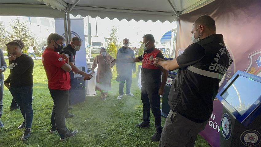 EGM, Konya Bilim Festivali'nde yerli ve milli kriminal ürünleri tanıtıyor