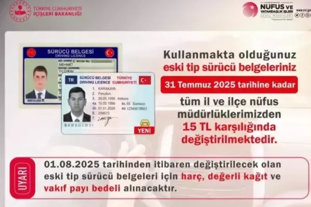 Ehliyeti olanlar acele etsin! Bunu yapmazsanız iptal olacak