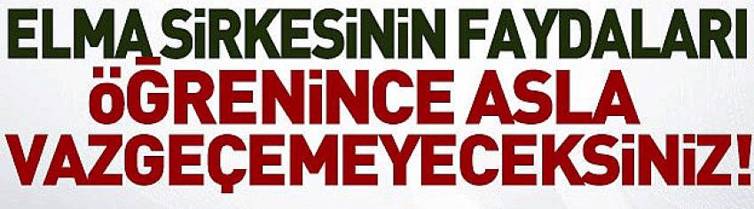 Elma Sirkesinin Faydaları 