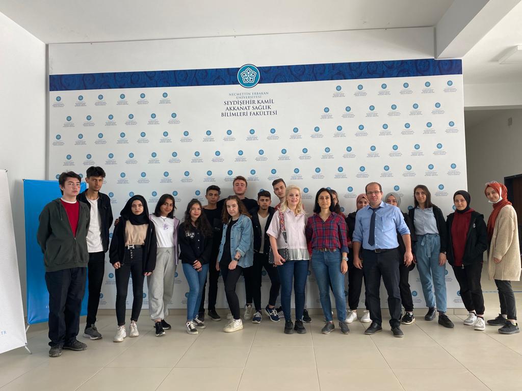 ENİS ŞANLIOĞLU LİSESİ ÖĞRENCİLERİ NEÜ SEYDİŞEHİR YERLEŞKESİNİ ZİYARET ETTİLER.