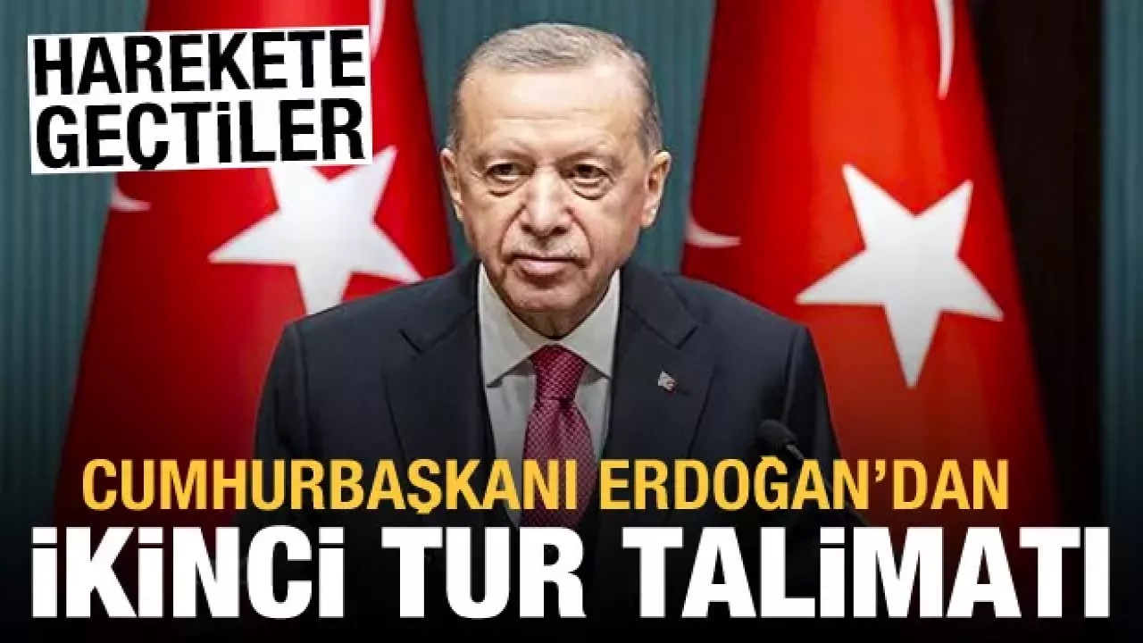 Erdoğan'dan AK Parti teşkilatlarına ikinci tur talimatı