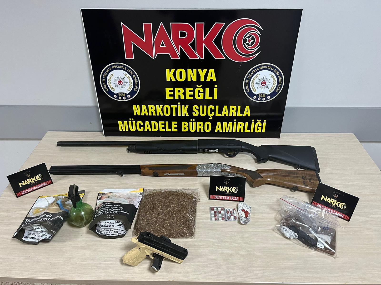 EREĞLİ EMNİYETİ SUÇ VE SUÇLULARLA MÜCADELESİNİ KARARLILIKLA SÜRDÜRÜYOR