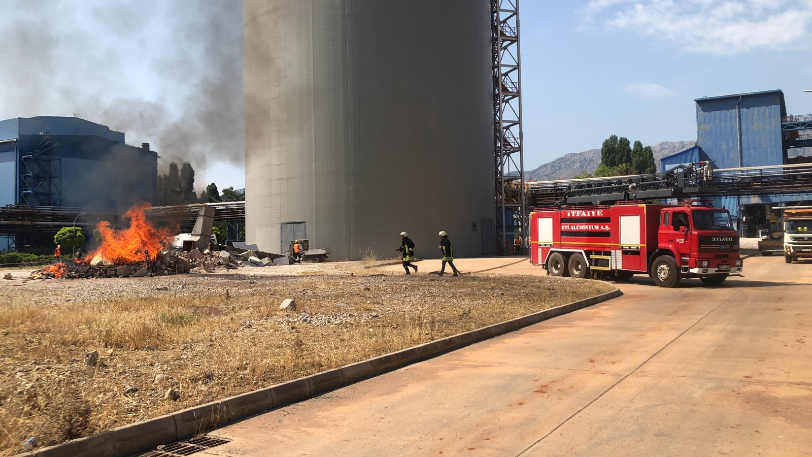 ETİ ALÜMİNYUM’DAN ACİL DURUM VE YANGIN TATBİKATI