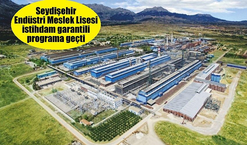 Eti Alüminyum, Milli Eğitim Bakanlığı ile mesleki eğitim iş birliği protokolü imzaladı.