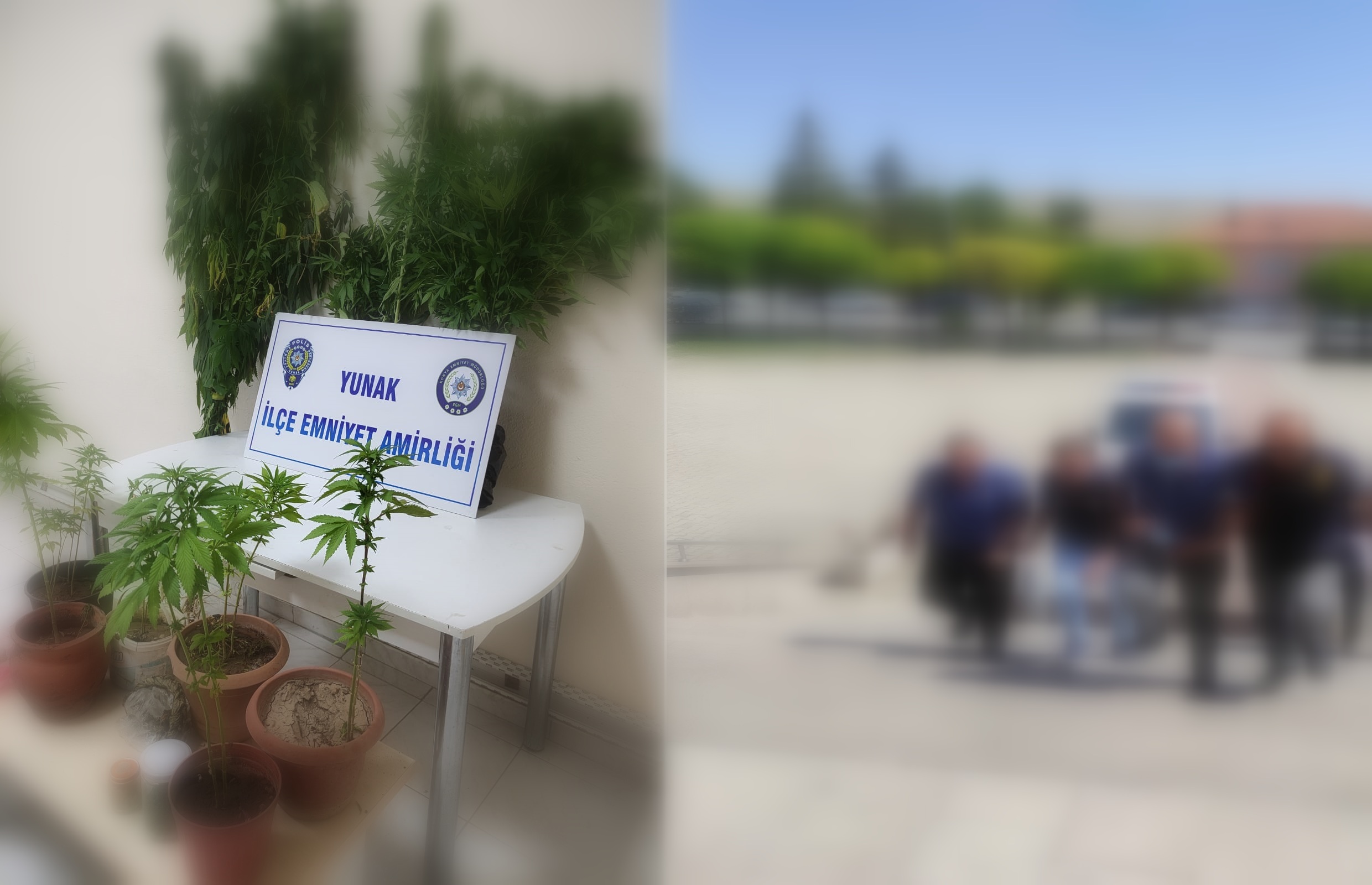 EVLERİNİ UYUŞTURUCU İMALATHANESİNE ÇEVİREN ZEHİR TACİRLERİ POLİSTEN KAÇAMADI