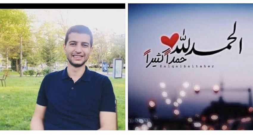 Filistinli Tıp Fakültesi öğrencisi Muhammed Salhab bulundu