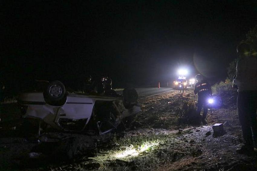 GAZİANTEP'TE TAZİYE DÖNÜŞÜ KAZA: 3 ÖLÜ, 2 YARALI