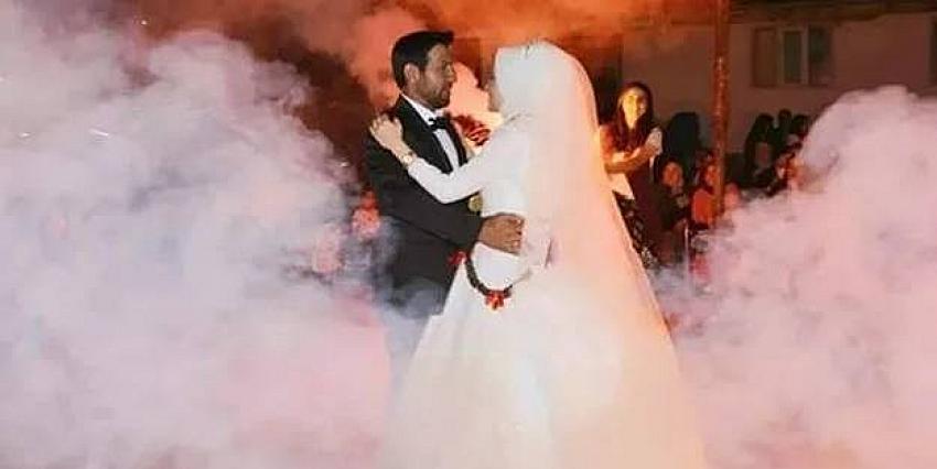 Gelinin testi pozitif çıktı! Çok sayıda kişi karantinaya alındı