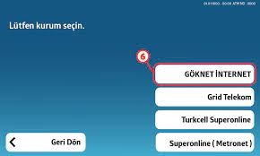 Göknet Hizmetler ve Fatura Ödeme Süreci