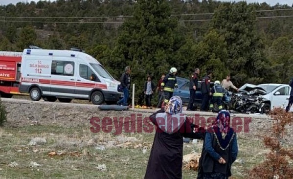 Hadim'de Feci Trafik Kazası: İki Araç Çarpıştı, 9 Yaralı
