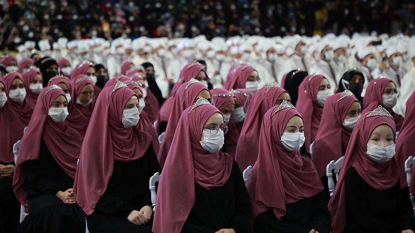 Hafızlık eğitimini tamamlayan 571 öğrenci icazetlerini aldı