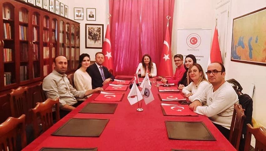 HALK EĞİTİMİ MERKEZİ MACARİSTAN BÜYÜKELÇİLİĞİNİ ZİYARET ETTİ