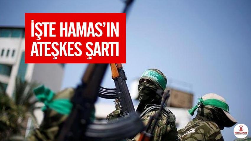 	 Hamas İsrail'e kabus gibi çöktü! İşte ateşkes için şartları!