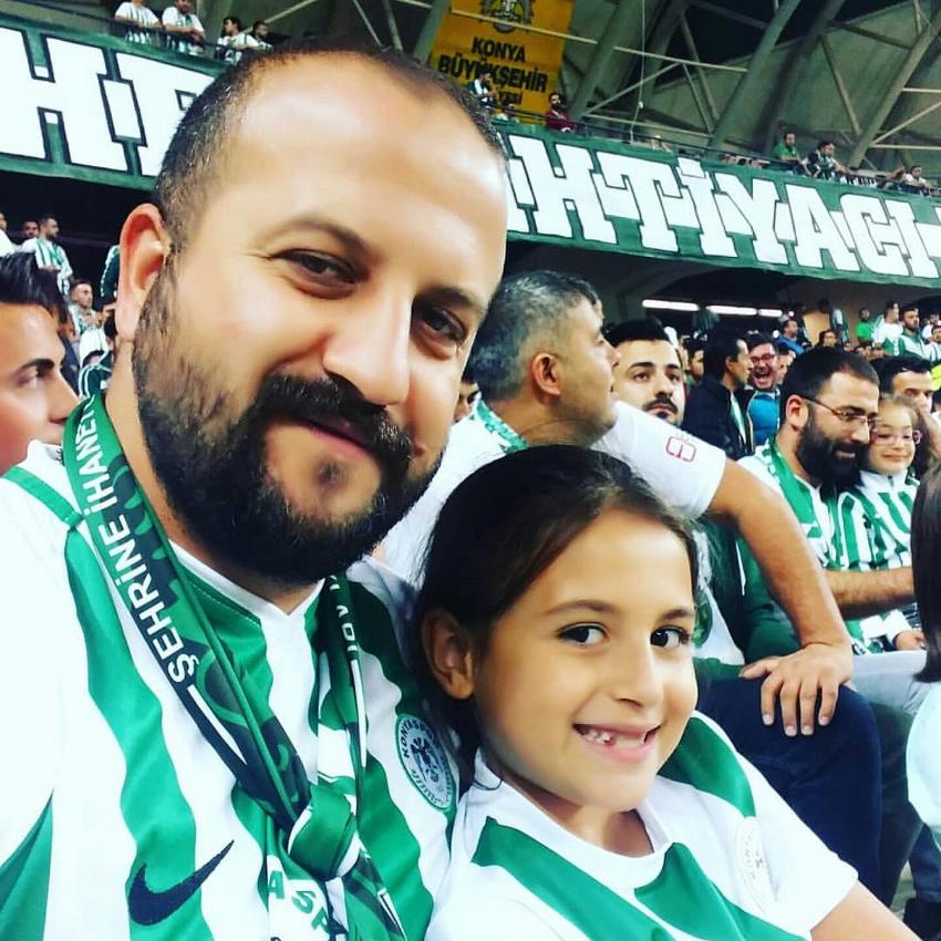 HATİCE ECRİN'İN KONYASPOR SEVGİSİ 