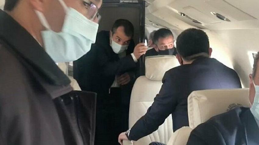  Havada arızalanan Bakanın uçağı zorunlu iniş yaptı