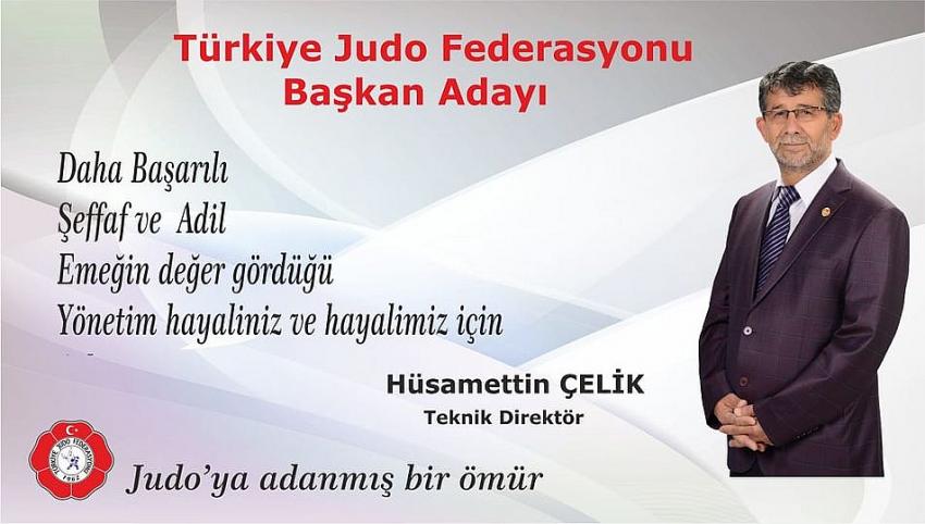Hüsameddin Çelik Judo Federasyonu Başkan adayı