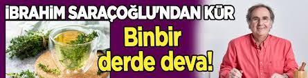 İBRAHİM SARAÇOĞLU KEKİK ÇAYI TARİFİ