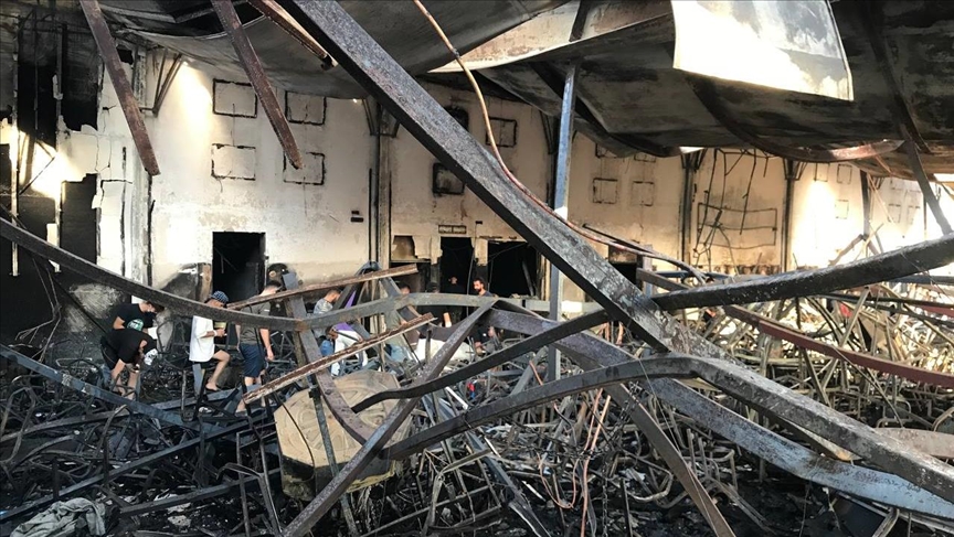 Irak'ın Musul kentinde düğün salonunda yangın! 113 kişi öldü, 150 kişi yaralandı
