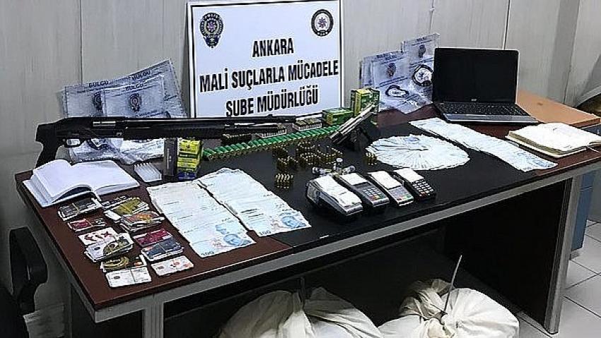 İstanbul'da sahte para Ankara'da tefecilik.