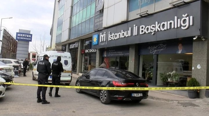 İstanbul Emniyeti: İYİ Parti binasına isabet eden kurşun, hırsız kovalayan inşaat bekçisinin silahından çıktı
