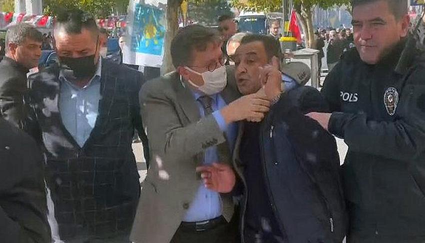 İYİ Parti'li Lütfü Türkkan, şehit yakınına küfretti