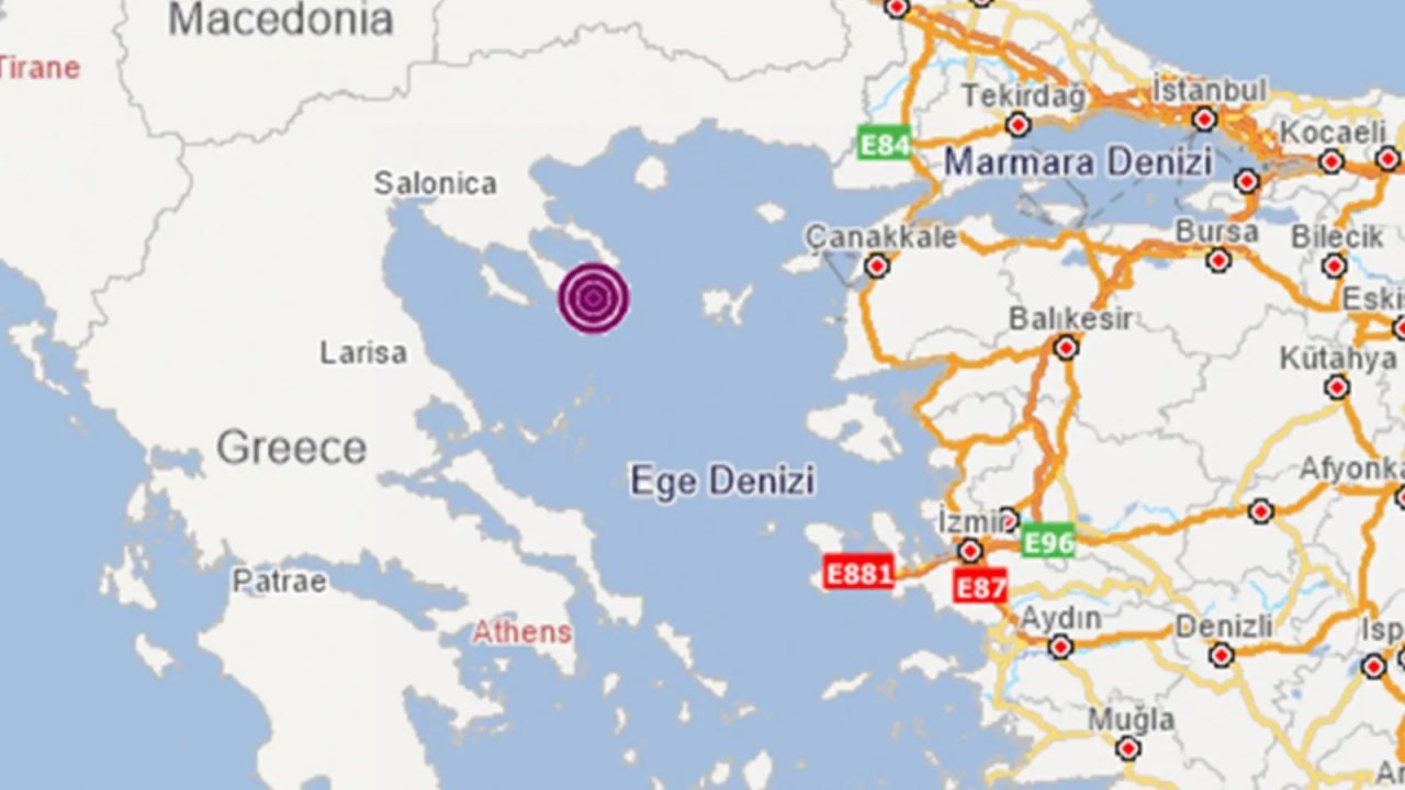İzmir'de 4.4 büyüklüğünde deprem!