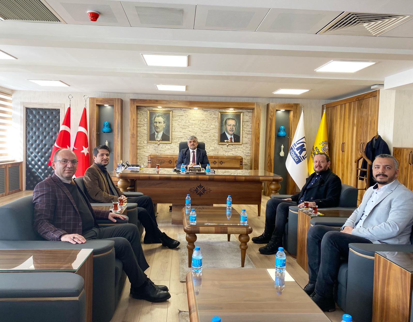 JMO Konya Şubesinden KOSKİ Ziyareti