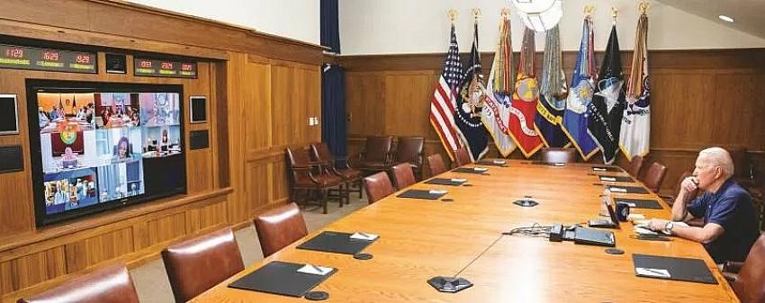 Joe Biden'ın o anları görüntülendi! Çöküşün fotoğrafı