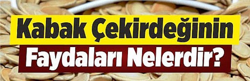 Kabak çekirdeği bir avuç tüketildiğinde...