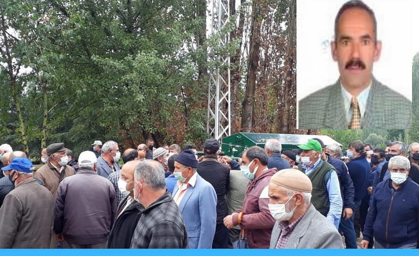 KALBİNE YENİK DÜŞEN İMAM, MEMLEKETİNDE SON YOLCULUĞUNA UĞURLANDI