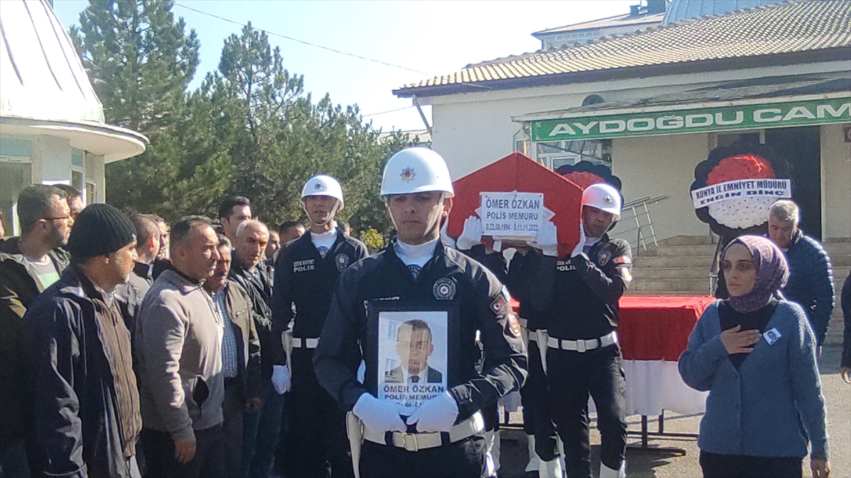 Kalbine yenik düşen Seydişehirli  polis Ömer Özkan, dualarla toprağa verildi