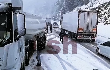 Kar yağışı başlayan Alacabelde son durum