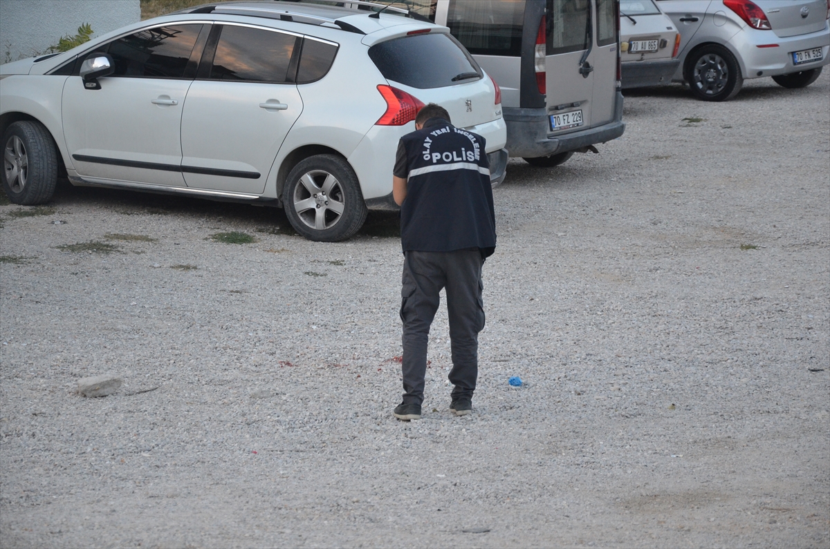 Karaman'da bıçaklı kavgada bir kişi ağır yaralandı