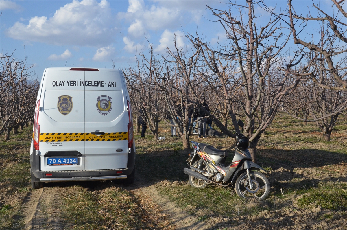 Karaman'da bir kişi bahçede ölü bulundu
