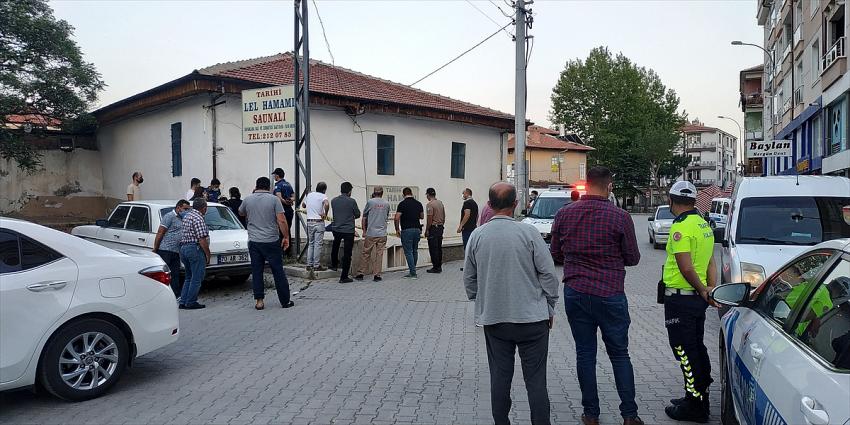 Karaman'da bir kişi, işletmeciliğini yaptığı hamamda ölü bulundu
