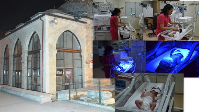 Karaman'da cami bahçesinde terk edilmiş bebek bulundu