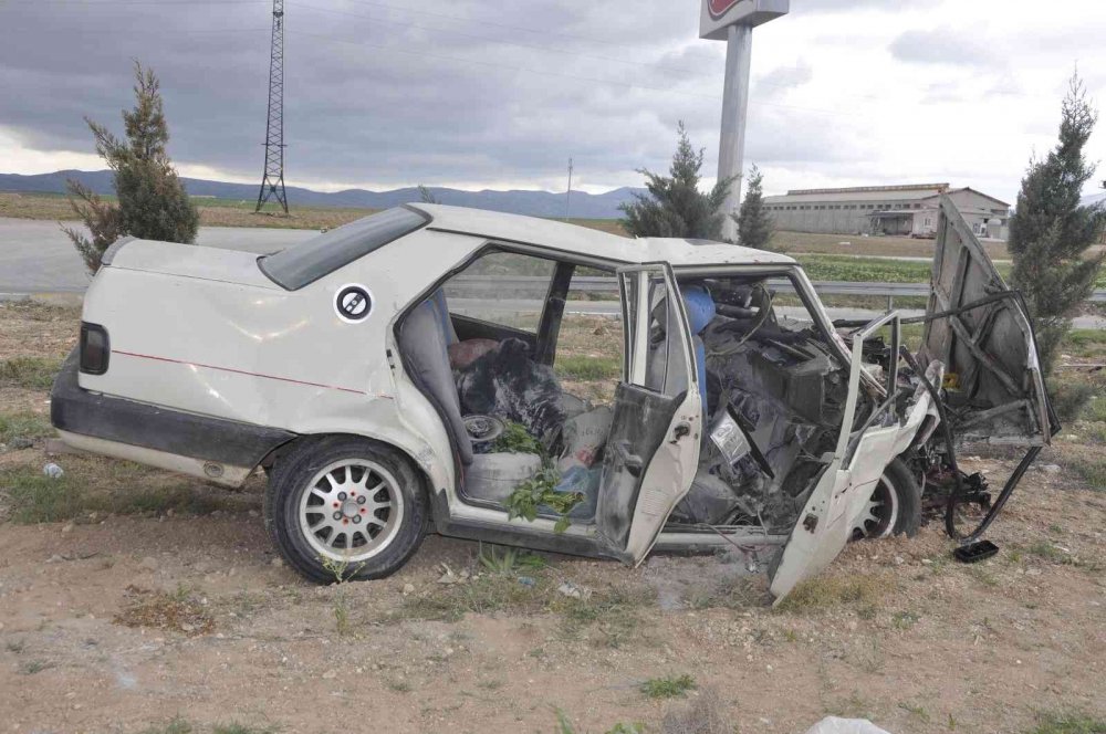 Karaman'da trafik kazasında can pazarı
