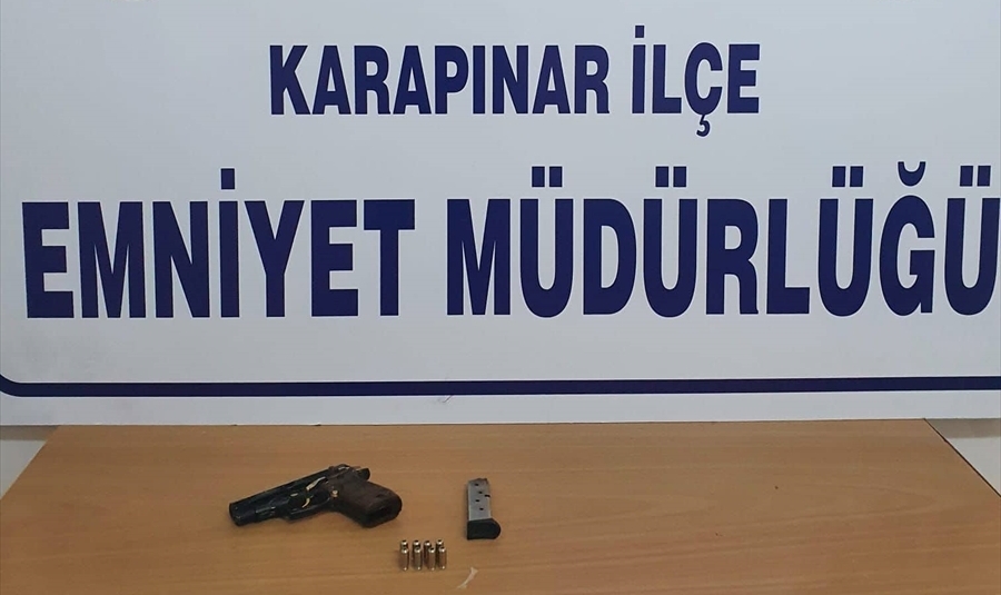 Karapınar'da düğün konvoyunda havaya ateş eden kişi yakalandı