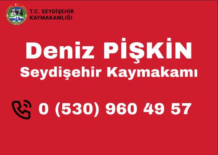 Kaymakam Deniz Pişkin Telefonunu paylaştı