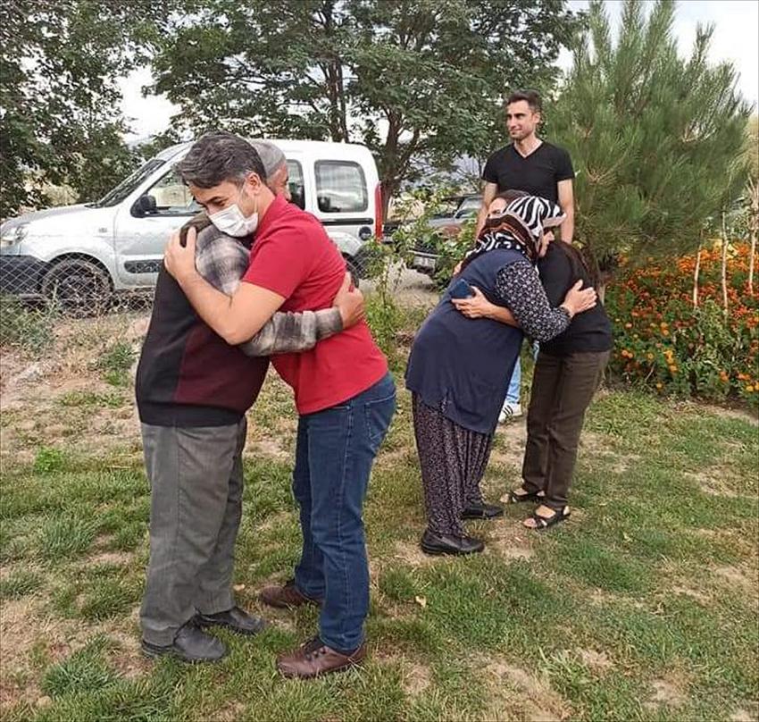 Kaymakam Erdoğan'dan şehit ailelerine veda