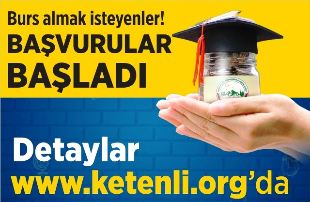 Ketenli Derneği 2022-2023 Yılı Burs Başvuruları Başlamıştır