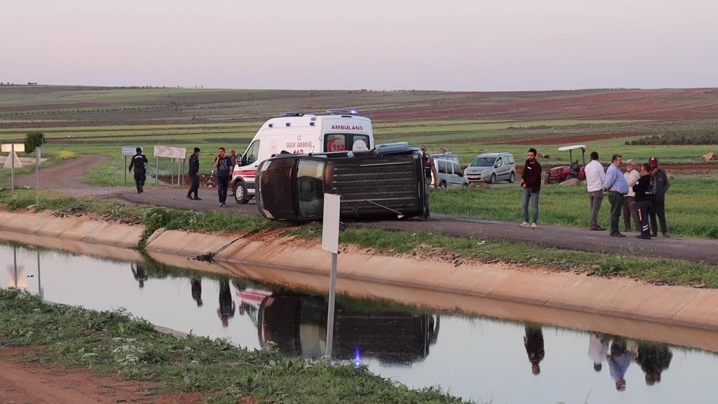 Kilis'te sulama kanalına düşen araçtaki 4 kişi boğuldu