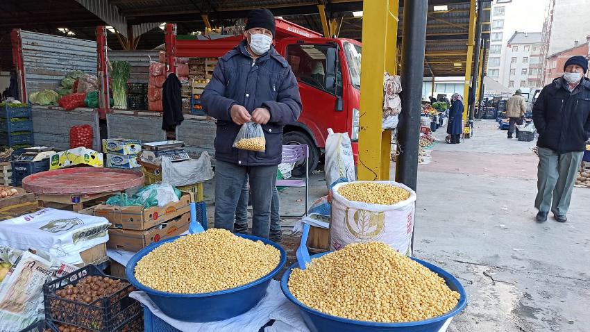 Kış Mevsiminin habercisi olan Termiye  tezgâhlarda