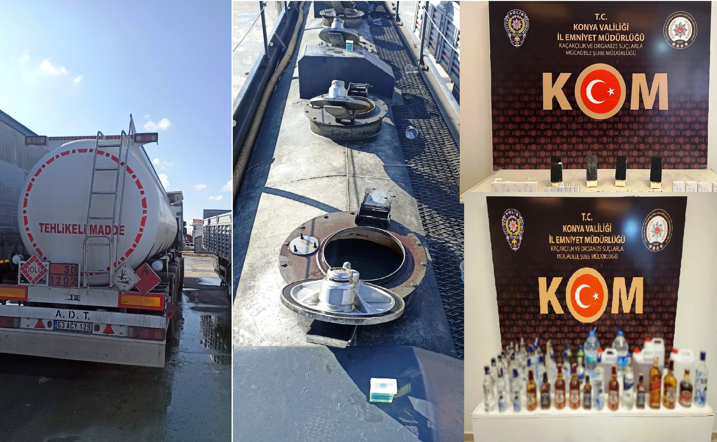 KOM EKİPLERİNDEN KAÇAK PATLAYICI OPERASYONU