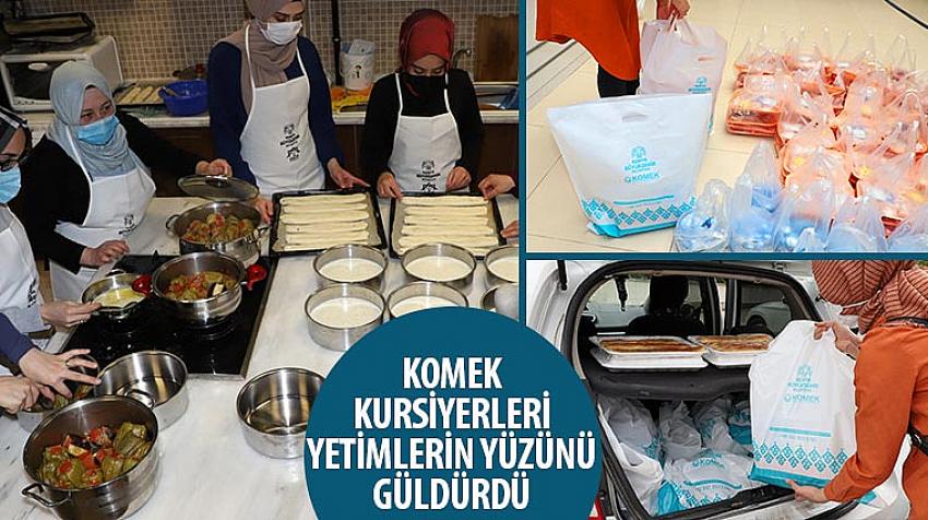KOMEK Kursiyerleri Yetimlerin Yüzünü Güldürdü